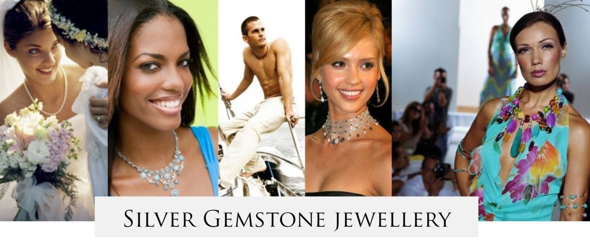 Silver Gemstone Jewellery
