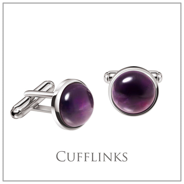 Gemstone Cufflinks - Franki Baker Jewellery