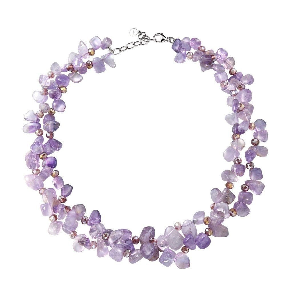 Amethyst Crystal Necklace – MindfulSouls