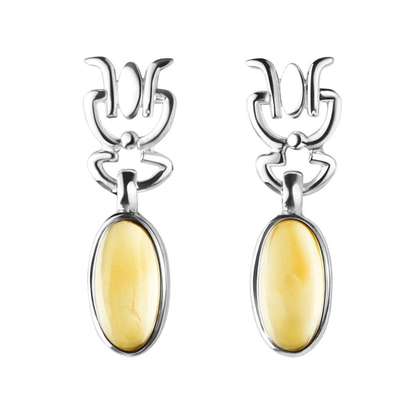Citrine and Silver Earrings - Franki Baker Jewellery