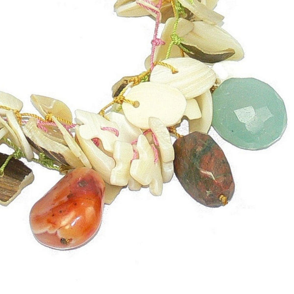 Mixed Gemstone Chunky Necklace - Franki Baker Jewellery