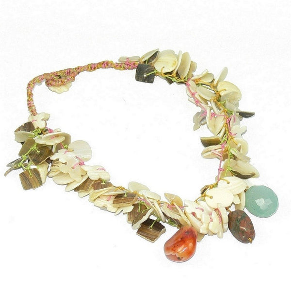 Mixed Gemstone Chunky Necklace - Franki Baker Jewellery