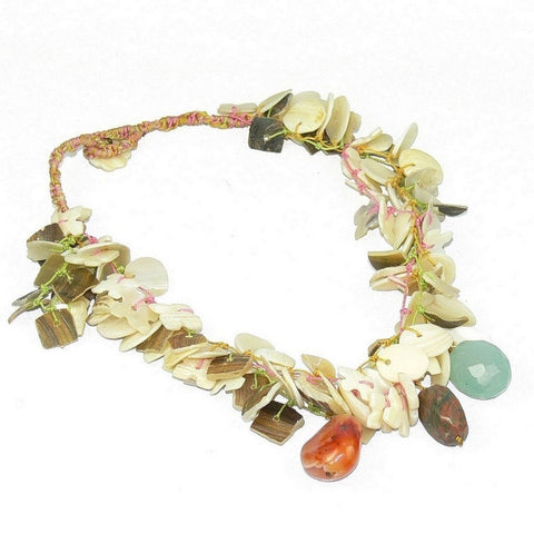 Mixed Gemstone Chunky Necklace - Franki Baker Jewellery