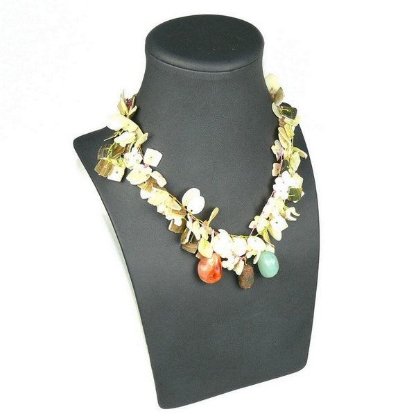 Mixed Gemstone Chunky Necklace - Franki Baker Jewellery