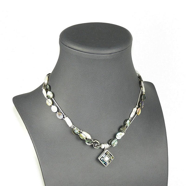 Mother of Pearl, Pearls & Sterling Silver