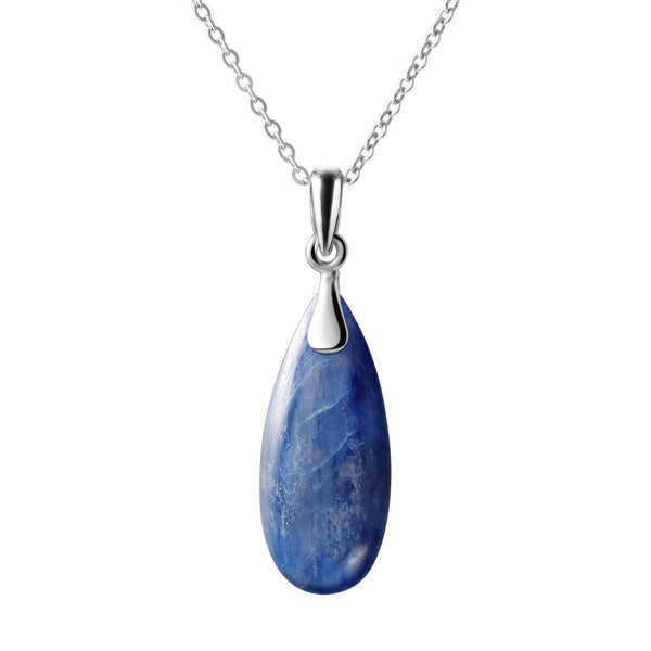 Sterling Silver Kyanite Pendant Necklace - Franki Baker Jewellery