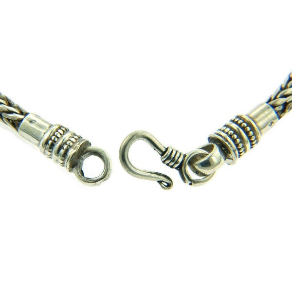 Sterling Silver Snake Chain Bracelet with Edinburgh Hallmark - Franki Baker Jewellery