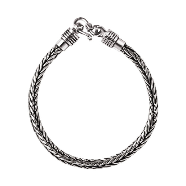 Sterling Silver Snake Chain Bracelet with Edinburgh Hallmark - Franki Baker Jewellery